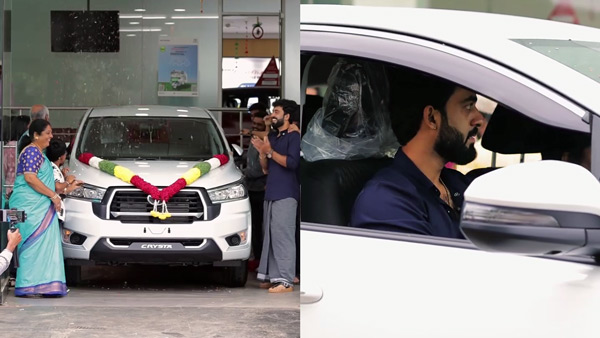 Kannada Famous YouTuber Jeeva Vinay Buys New Toyota Innova Crysta Mpv Details