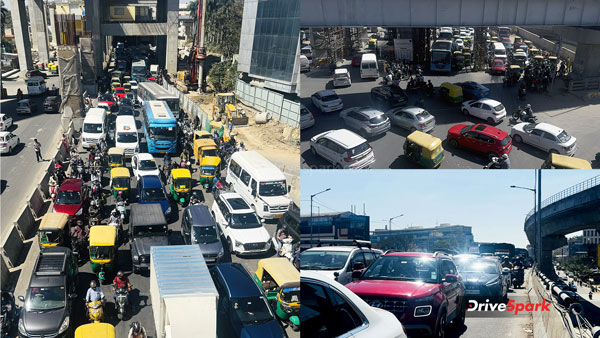 Bengaluru HSR Layout Flyover Bandh Huge Traffic Jam Details