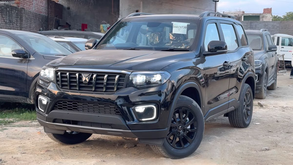 New Mahindra Scorpio N Black Edition Reaching Dealership Launch Soon Details