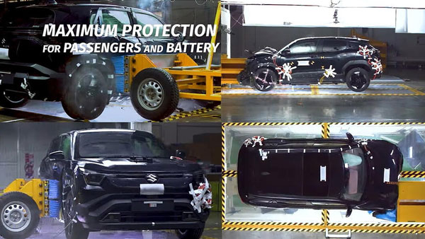 New Maruti Suzuki e Vitara Suv Crash Test Details
