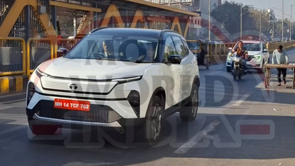 Production Version Tata Harrier EV spotted First Time Launch Soon Expected Price Features Details