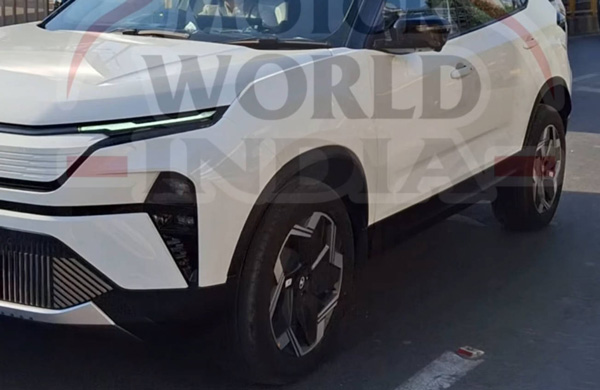 Production Version Tata Harrier EV spotted First Time Launch Soon Expected Price Features Details
