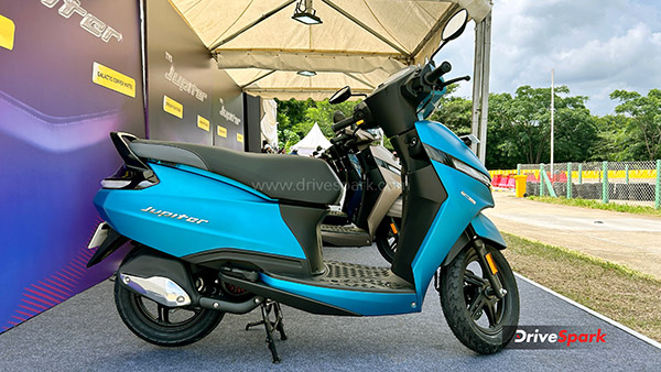 TVS Jupiter 110 OBD-2B Compliant Scooter Launched Rs 76 691 Starting Price Details