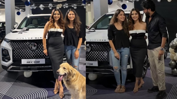 Kannada Actor Aishwarya Shindogi Buys MG Hector Suv Details