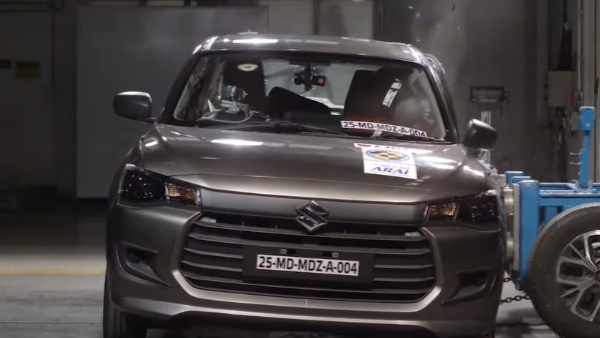Maruti Suzuki Dzire Sedan Get 5 Star Safety Rating in Bharat NCAP Details