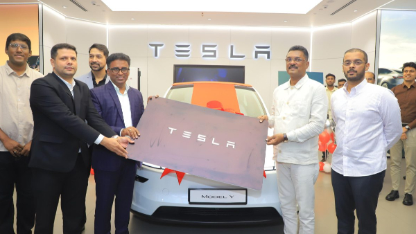 Tesla Delivers First Model Y Electric Suv In India Details