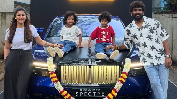 Vignesh Shivan gifted Nayanthara Rolls Royce Spectre sedan Details