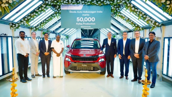 Skoda Kylaq Suv Achieve 50 000 Production Milestone In India Details