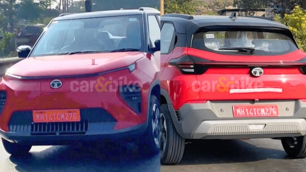 Tata Punch EV Facelift Spied Undisguised Launch Feb 20 Details