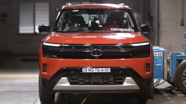 Tata Sierra Suv Gets 5 Star Safety Rating In Bharat NCAP Crash Test Details
