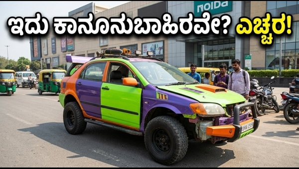 Noida Viral Modified Car: Is Your Vehicle Illegal? Know the Traffic Rules & Fines