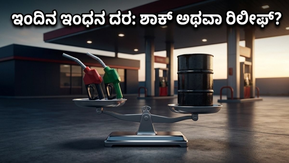 ಪೆಟ್ರೋಲ್ ಬೆಲೆ ಏರಿಕೆ ಆತಂಕದ ನಡುವೆ ಸಿಹಿ ಸುದ್ದಿ: ಇಂದಿನ ಇಂಧನ ದರದಲ್ಲಿ ಬದಲಾವಣೆ ಇದೆಯೇ?