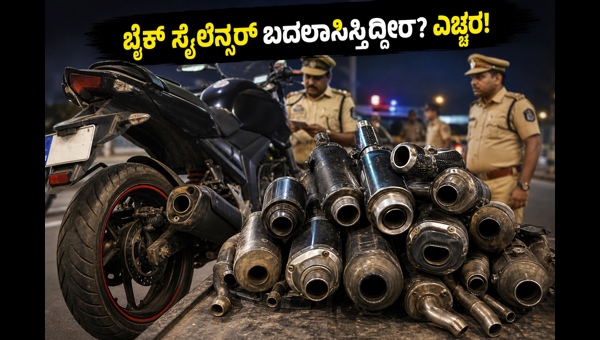 Modified Bike Silencers Crackdown: Hyderabad Police Impose Heavy Fines on Violators in 2026