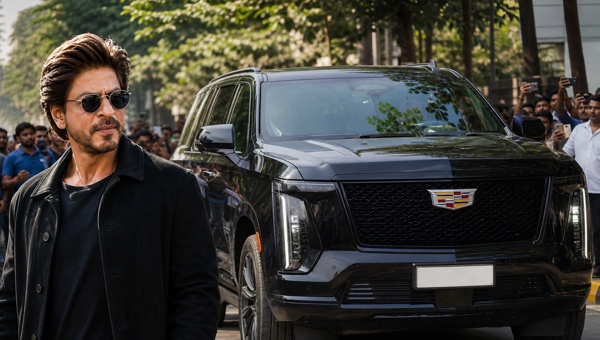 Cadillac Escalade in India: Shah Rukh Khan's massive SUV spotted on Mumbai roads, price, and why it's so rare in 2026
