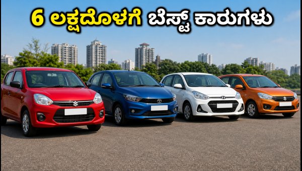Best Budget Cars in India Under 6 Lakhs: Updated On-Road Prices for July 2026 Best Budget Cars in India Under 6 Lakhs: Updated On-Road Prices for July 2026
