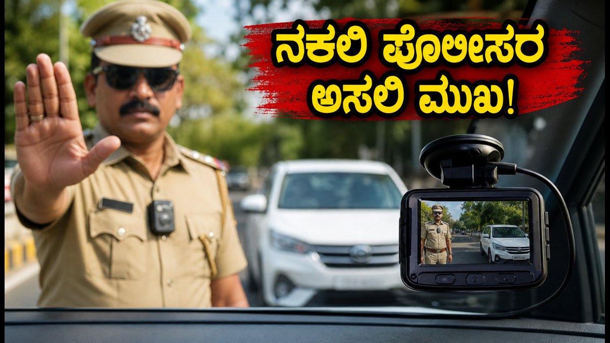 ಬೆಂಗಳೂರಿನಲ್ಲಿ ನಕಲಿ ಟ್ರಾಫಿಕ್ ಪೊಲೀಸರ ಹಾವಳಿ: ಜೆಪಿ ನಗರದಲ್ಲಿ ಸವಾರರಿಗೆ ಶಾಕ್, ಅಸಲಿ-ನಕಲಿ ಗುರುತಿಸುವುದು ಹೇಗೆ?