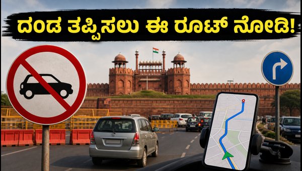 Delhi Independence Day Traffic Advisory 2026: Routes to Avoid and Penalties