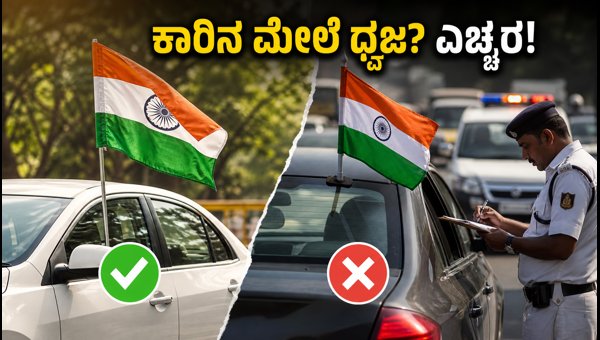Indian Flag on Cars: Rules to Avoid Fines During Har Ghar Tiranga Campaign 2026