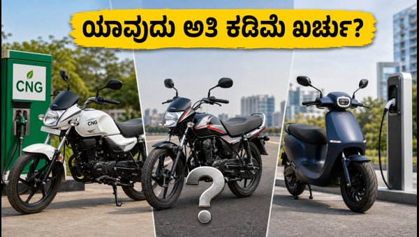 Petrol vs CNG vs Electric Scooter: Comparing Daily Running Costs for Indian Commuters in 2026 Petrol vs CNG vs Electric Scooter: Comparing Daily Running Costs for Indian Commuters in 2026