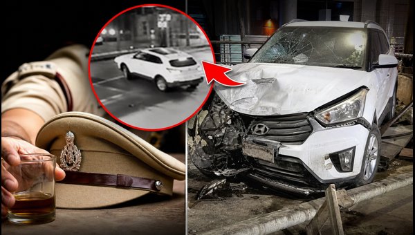 Ahmedabad Hit and Run: Police Constable Arrested After Viral CCTV Footage of Accident in 2026 Ahmedabad Hit and Run: Police Constable Arrested After Viral CCTV Footage of Accident in 2026