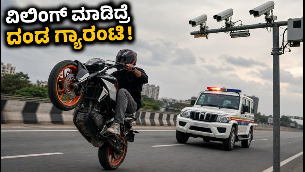 Bengaluru ORR Wheeling Stunt: Police Crackdown, Fines, and Traffic Rules Update 2026