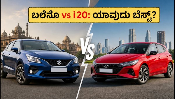 Maruti Baleno Facelift vs Hyundai i20 2026: Price, Mileage, and Safety Comparison Maruti Baleno Facelift vs Hyundai i20 2026: Price, Mileage, and Safety Comparison