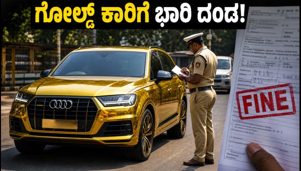 Pune Golden Guys Audi Q7 Fined: Gold Wrap and Illegal Modifications Rules Explained (2026 Update)