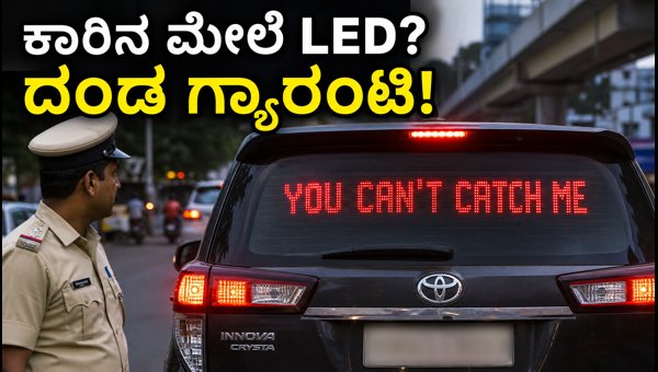 Scrolling LED Display on Cars: Is It Legal in India? Understanding Fines and Traffic Rules 2026 Scrolling LED Display on Cars: Is It Legal in India? Understanding Fines and Traffic Rules 2026