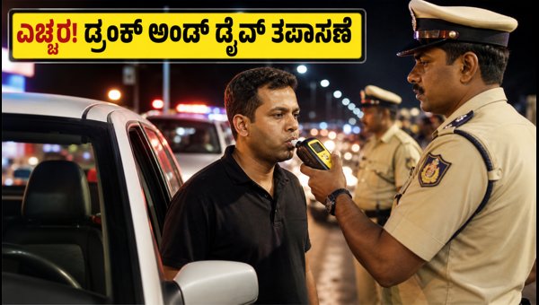 Bengaluru Drunk and Drive Crackdown: 369 Cases Reported, Police Vigilance High for Festive Season 2026 Bengaluru Drunk and Drive Crackdown: 369 Cases Reported, Police Vigilance High for Festive Season 2026