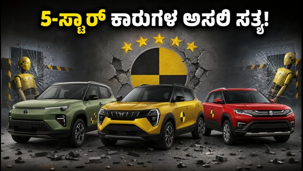 Bharat NCAP 5-Star Safety Ratings: Tata Punch EV vs Mahindra XUV 7XO vs Maruti Brezza 2026