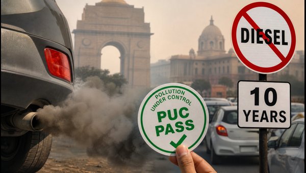 Delhi GRAP-1 Rules 2026: How to Avoid ₹10,000 Fine and Drive Safely Delhi GRAP-1 Rules 2026: How to Avoid ₹10,000 Fine and Drive Safely