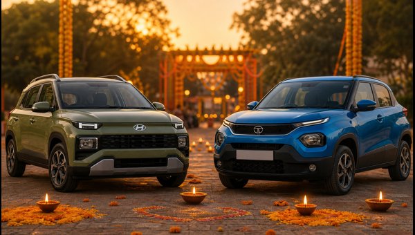 Hyundai Exter vs Tata Punch 2026: Price, Mileage, Safety, and CNG Comparison for Diwali Festive Season Hyundai Exter vs Tata Punch 2026: Price, Mileage, Safety, and CNG Comparison for Diwali Festive Season