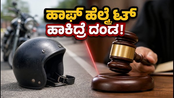 Karnataka Half Helmet Ban 2026: New Traffic Rules, Demerit Points, and Best ISI Helmet Guide Karnataka Half Helmet Ban 2026: New Traffic Rules, Demerit Points, and Best ISI Helmet Guide
