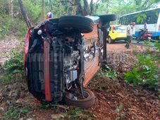 ഇക്കോസ്പോര്‍ട് മീഡിയ ടെസ്റ്റിനിടെ ആക്സിഡന്‍റ്