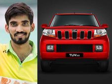ബാഡ്മിന്റണ്‍ ചാമ്പ്യന്‍ കിഡംബി ശ്രീകാന്തിന് മഹീന്ദ്രയുടെ സമ്മാനം