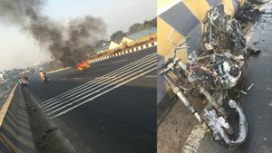 ഇറങ്ങിത്തിരിച്ചത് ഡ്യൂക്കില്‍ പുതിയ റെക്കോര്‍ഡ് കുറിക്കാന്‍; പക്ഷെ വഴിയില്‍ ബൈക്ക് കത്തി നശിച്ചു! 