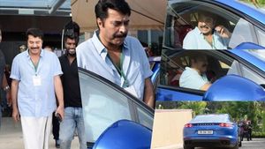 ദുല്‍ഖറിന്റെ പോര്‍ഷ ഓടിച്ച് മമ്മൂട്ടി, വീഡിയോ വൈറല്‍