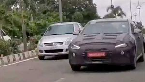ഹ്യുണ്ടായി എലാന്റ്ര ഫെയ്‌സ്‌ലിഫ്റ്റിന്റെ പരീക്ഷണ ചിത്രങ്ങള്‍ പുറത്ത്