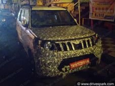 മഹീന്ദ്ര TUV300 പ്ലസ്സിന്റെ പരീക്ഷണ ചിത്രങ്ങള്‍ പുറത്ത്