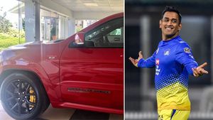 ഇന്ത്യയില്‍ ആദ്യ ജീപ്പ് ഗ്രാന്‍ഡ് ചെറോക്കി ട്രാക്ക്വാക്ക് സ്വന്തമാക്കി ധോണി
