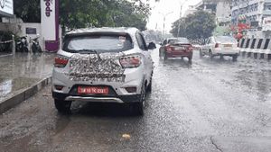 മഹീന്ദ്ര KUV100 ഇലക്ട്രിക്ക് മോഡലിന്റെ കൂടുതല്‍ പരീക്ഷണ ചിത്രങ്ങള്‍ പുറത്ത്