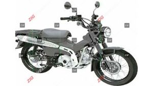 CT 125 ഹണ്ടർ കബ് രൂപകൽപ്പനയ്ക്ക് ഇന്ത്യയിൽ പേറ്റന്റ് നേടി ഹോണ്ട