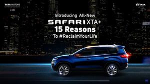 XUV700 സഫാരിക്ക് ഒരു വെല്ലുവിളിയോ? എസ്‌യുവിയുടെ പുത്തൻ XTA+ വേരിയന്റിന്റെ TVC പങ്കുവെച്ച് ടാറ്റ