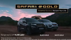 കണ്ണഞ്ചിപ്പിക്കും സ്റ്റെലില്‍ Safari ഗോള്‍ഡ് എഡിഷന്‍; പരസ്യവീഡിയോ പങ്കുവെച്ച് Tata