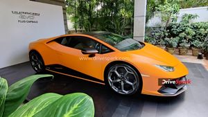 Huracan EVO ഫ്ലൂ ക്യാപ്സൂള്‍ ഇന്ത്യയില്‍ അവതരിപ്പിച്ച് Lamborghini