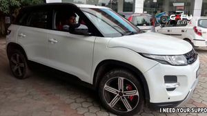 6 ലക്ഷം മുടക്കിയാല്‍ ഇത്തിരി ആഢംബരമാകാം; Vitara Brezza-യെ Range Rover Evoque ആക്കി മാറ്റിയത് ഇങ്ങനെ
