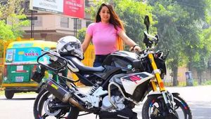 സ്റ്റണ്ട് റൈഡര്‍ 'ബുള്ളറ്റ് റാണി' അറസ്റ്റിലായി; കാരണം ഇതാണ്