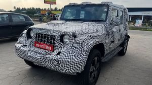 ഇത് കിടുക്കും; Mahindra Thar 5 ഡോറിന്റെ ഇന്റീരിയര്‍ ചിത്രങ്ങളും വിവരങ്ങളും പുറത്ത്
