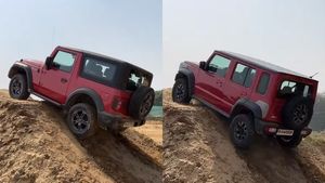 ഓഫ്റോഡ് ചലഞ്ചിൽ മാറ്റുരച്ച് ജിംനിയും ഥാറും; കേമൻ ആരെന്നറിയാൻ വീഡിയോ കാണുക