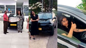 കരുത്തിനൊപ്പം സുരക്ഷയും; നെക്സോൺ ഡാർക്ക് എഡിഷൻ സ്വന്തമാക്കി മമ്മൂട്ടിയുടെ നായിക